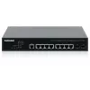 Intellinet 10 portu L2+ pilnībā pārvaldāms PoE++ slēdzis ar 8 Gigabitu Ethernet portiem un 2 SFP augšsaitēm