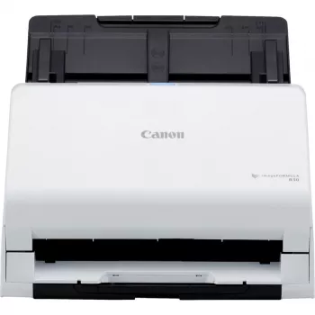 Canon imageFORMULA R30 bezvadītāja galda dokumentu skeneris, 216 x 356 mm, 600 x 600 DPI, ADF + lokšņu padeves skeneris, balts, CIS, RGB LED