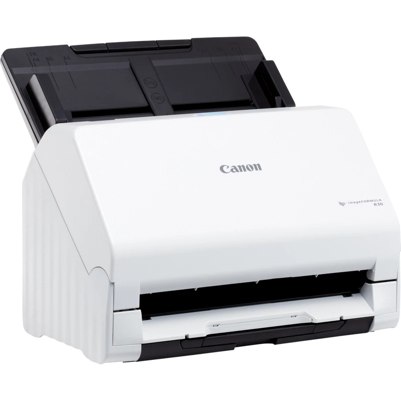Canon imageFORMULA R30 bezvadītāja galda dokumentu skeneris, 216 x 356 mm, 600 x 600 DPI, ADF + lokšņu padeves skeneris, balts, CIS, RGB LED