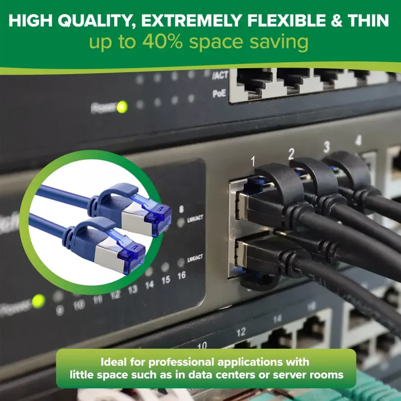 InLine 74905O tīkla kabelis oranžs 5 m Cat6a S/FTP (S-STP)