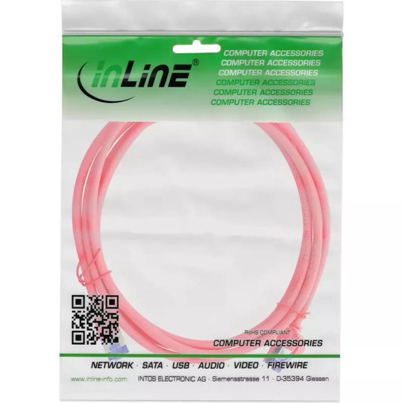 InLine 74902R tīkla kabelis sarkans 2 m Cat6a S/FTP (S-STP)
