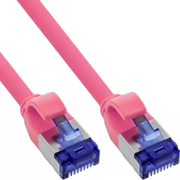 InLine 74902M tīkla kabelis fuksīna krāsā 2 m Cat6a S/FTP (S-STP)