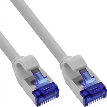 InLine 74902 tīkla kabelis, pelēks, 2 m, Cat6a S/FTP (S-STP)