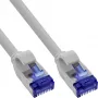 InLine 74902 tīkla kabelis, pelēks, 2 m, Cat6a S/FTP (S-STP)