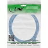 InLine 74955B tīkla kabelis zils 0,5 m Cat6a S/FTP (S-STP)