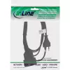 InLine 16680S barošanas kabelis melns 0.2 m CEE7/16