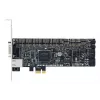 Paplašināšanas karte ASUS IPMI EXPANSION CARD‑SI PCIe ar RJ‑45 un VGA, melna/sudraba