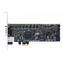 Paplašināšanas karte ASUS IPMI EXPANSION CARD‑SI PCIe ar RJ‑45 un VGA, melna/sudraba