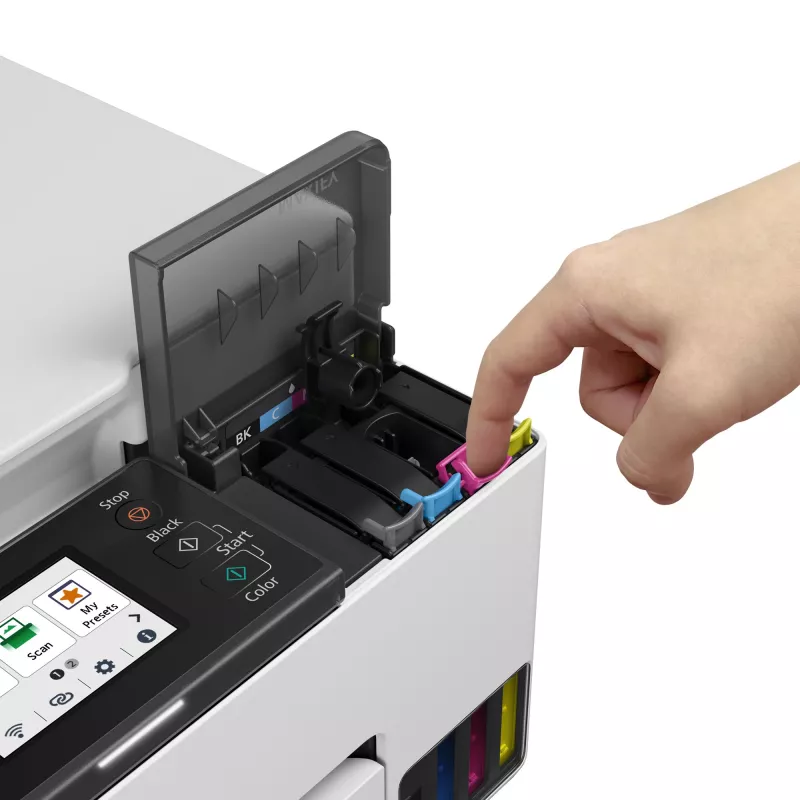 Daudzfunkciju tintes printeris Canon MAXIFY GX1050 — A4, krāsains, 600 x 1200 DPI, Wi‑Fi, Ethernet, duplekss