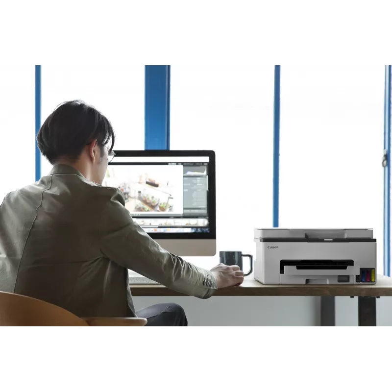 Daudzfunkciju tintes printeris Canon MAXIFY GX1050 — A4, krāsains, 600 x 1200 DPI, Wi‑Fi, Ethernet, duplekss