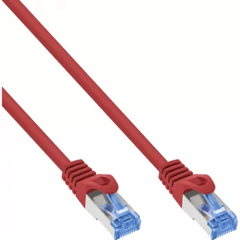 InLine 72614R tīkla vads sarkans 1,5 m Cat6a S/FTP (S-STP)