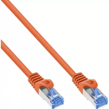 InLine 72655O tīkla kabelis oranžs 0,5 m Cat6a S/FTP (S-STP)