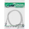 InLine 72602 tīkla kabelis, pelēks, 2 m, Cat6a, S/FTP (S-STP)