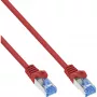 InLine 72607R tīkla kabelis, sarkans, 7,5 m, Cat6a S/FTP (S-STP)
