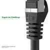 InLine 72601O tīkla kabelis oranžs 1 m Cat6a S/FTP (S-STP)
