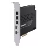 Saskarnes karte ASUS ThunderboltEX 5 — PCIe 4.0, Intel JHL9580, Mini DisplayPort, USB 2.0, 120 Gbit/s