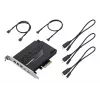 Saskarnes karte ASUS ThunderboltEX 5 — PCIe 4.0, Intel JHL9580, Mini DisplayPort, USB 2.0, 120 Gbit/s