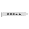 Saskarnes karte ASUS ThunderboltEX 5 — PCIe 4.0, Intel JHL9580, Mini DisplayPort, USB 2.0, 120 Gbit/s