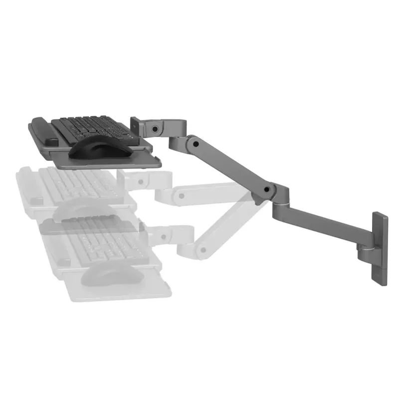 Tastatūras skava Ergotron LX Pro Wall tastatūra Arm tumši pelēka, maks. svars 2,3 kg