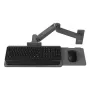 Tastatūras skava Ergotron LX Pro Wall tastatūra Arm tumši pelēka, maks. svars 2,3 kg