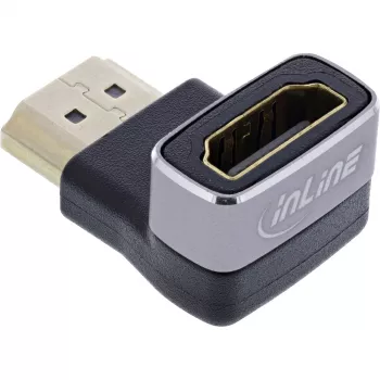 HDMI savienotāju adapteris InLine 17991F HDMI A melns pelēks zeltīti kontakti