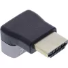 HDMI savienotāju adapteris InLine 17991F HDMI A melns pelēks zeltīti kontakti