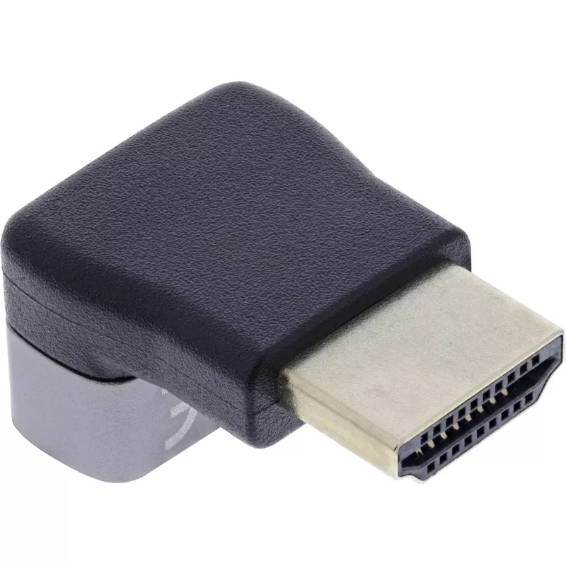 HDMI savienotāju adapteris InLine 17991F HDMI A melns pelēks zeltīti kontakti