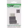 HDMI savienotāju adapteris InLine 17991F HDMI A melns pelēks zeltīti kontakti