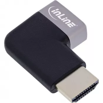 HDMI savienotāju adapteris InLine 17991E melns pelēks apzeltīts