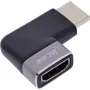 HDMI savienotāju adapteris InLine 17991D melns pelēks apzeltīts