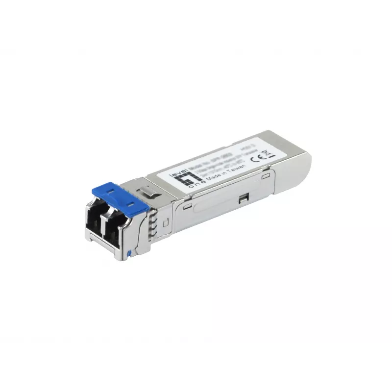 LevelOne 2.5 Gbps vienmoda SFP raiduztvērējs, 40 km, 1310 nm, optiskā šķiedra, 2500 Mbit/s, SFP, LC, 9/125 µm, 40000 m