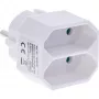 Power Plug Adapter Type F Type C Europlug balta InLine 16471D