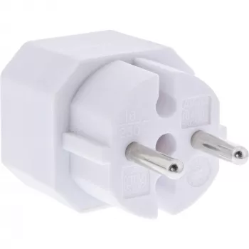 Power Plug Adapter Type F Type C Europlug balta InLine 16471D