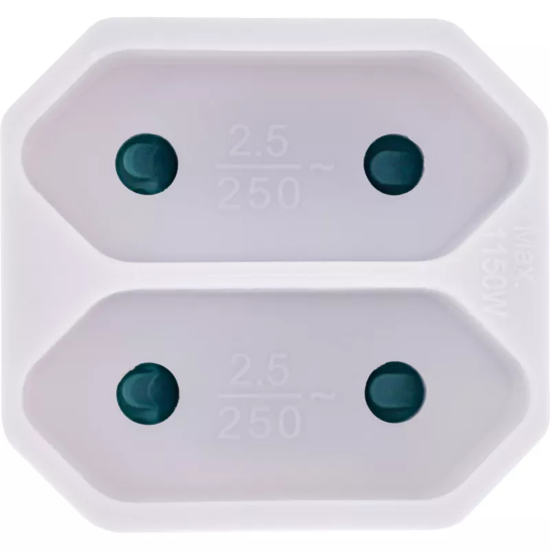 Power Plug Adapter Type F Type C Europlug balta InLine 16471D