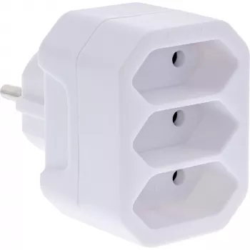 Power Plug Adapter Type F Type C InLine 16471A balta