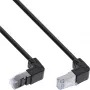 InLine komutācijas kabelis augšā/apakšā leņķveida, S/FTP (PiMf), Cat.6, 250MHz, PVC, varš