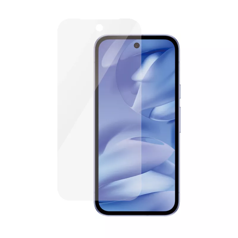 Ekrāna aizsargs PanzerGlass Google Pixel 9a Ultra-Wide Fit pret skrāpējumiem un triecieniem izturīgs
