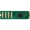InLine 76660W iekšējais seriālais adapteris M.2 vīr. ASIX AX99100 4 Gbit/s