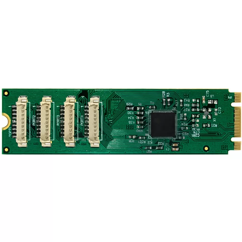 InLine 76660W iekšējais seriālais adapteris M.2 vīr. ASIX AX99100 4 Gbit/s