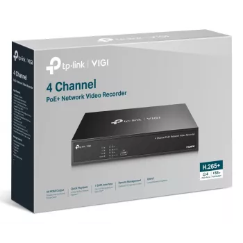 Tīkla video ierakstītājs TP-Link VIGI NVR1004H-4P-2TB 4 kanāli 2TB