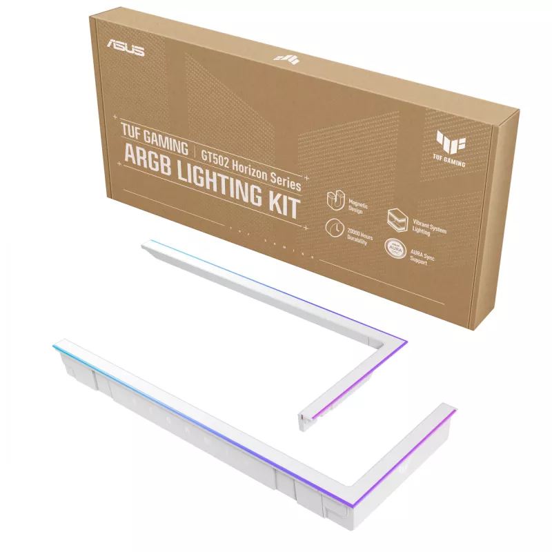 RGB gaismas uzlabošanas komplekts ASUS TUF GAMING GT502 Balts Daudzkrāsu 5V 1.44A