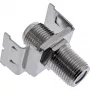 InLine RJ45 Keystone Jack Snap-In modulis Cat.6a, ar putekļu vāciņu sudraba
