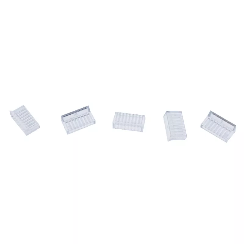 InLine Crimp connector Cat.6A RJ45 shielded, 3-piece pelēka 10-pack