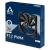 Ventilators ARCTIC Freezer F12 PWM 120 mm 230-1350 RPM 0,3 sone Melns
