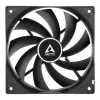 Ventilators ARCTIC Freezer F12 PWM 120 mm 230-1350 RPM 0,3 sone Melns