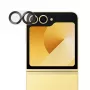Kameras objektīva aizsargs PanzerGlass PicturePerfect Samsung Galaxy Z Flip7 FE — rūdīts stikls, silikons, caurspīdīgs, 1 gab.