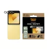 Kameras objektīva aizsargs PanzerGlass PicturePerfect Samsung Galaxy Z Flip7 FE — rūdīts stikls, silikons, caurspīdīgs, 1 gab.