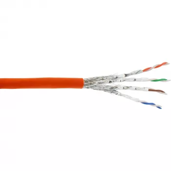 Tīkla kabelis InLine 70230I RJ45 Cat.7 600MHz 1m oranžs