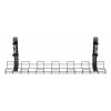 Kabeļu pārvaldības režģis 60 cm InLine 23190G galda montāžai ar skrūvskavām, melns