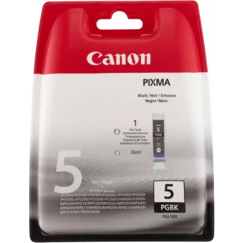Canon PGI-5BK tintes kasetne 1 gab. oriģināla standarta ietilpība melna